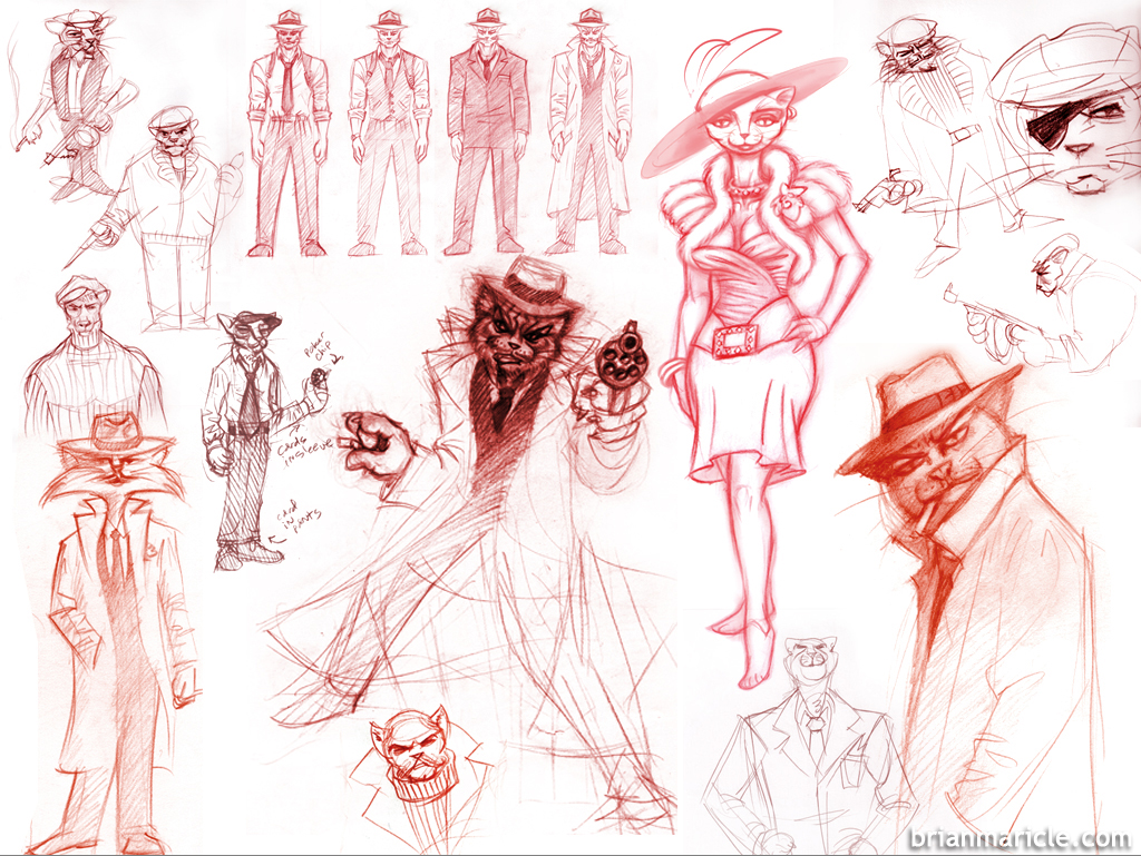 Cat Sketches